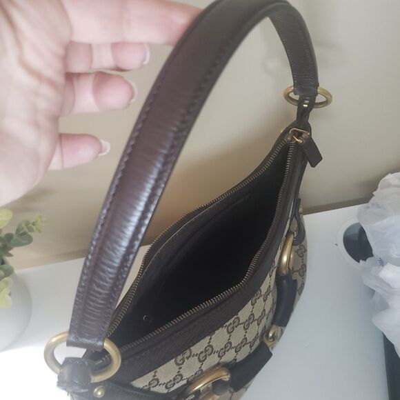 Gucci Horsebit GG Monogram Bag and GG Heels Bundle - Picture 6 of 16